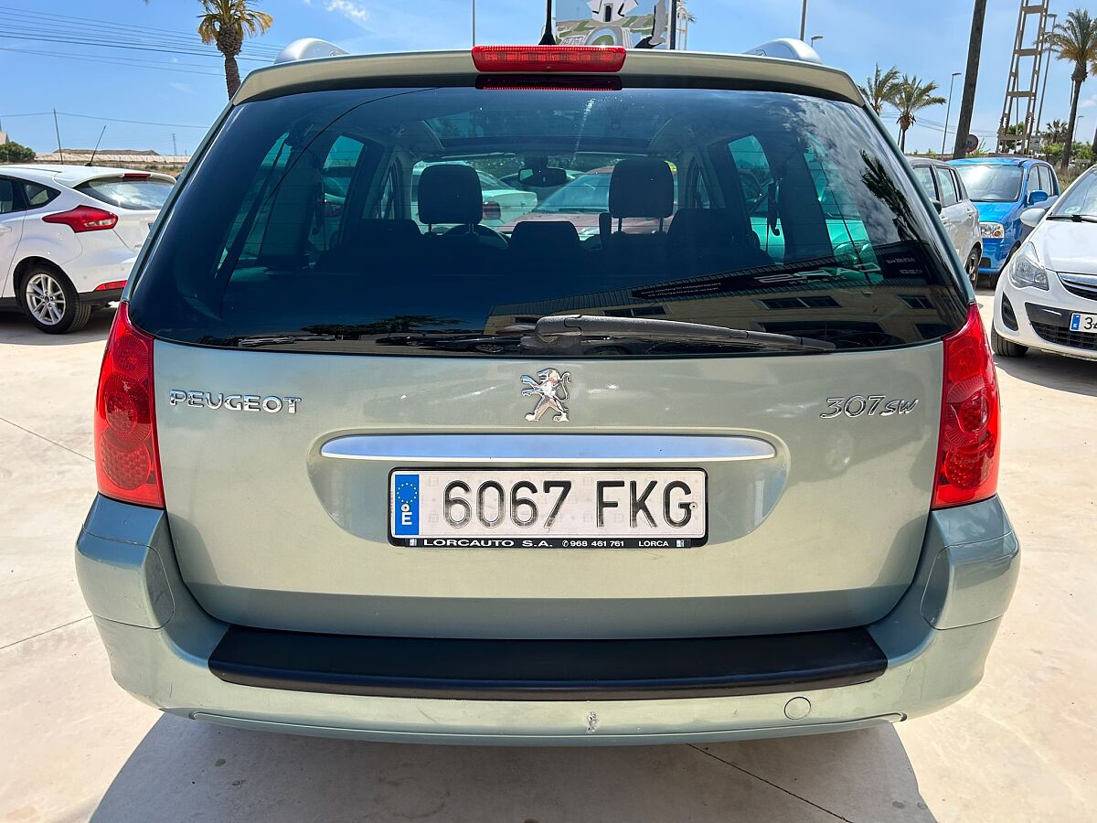 PEUGEOT 307 SW ESTATE 1.6 HDI SPANISH LHD IN SPAIN 148000 MILES SUPERB 2007